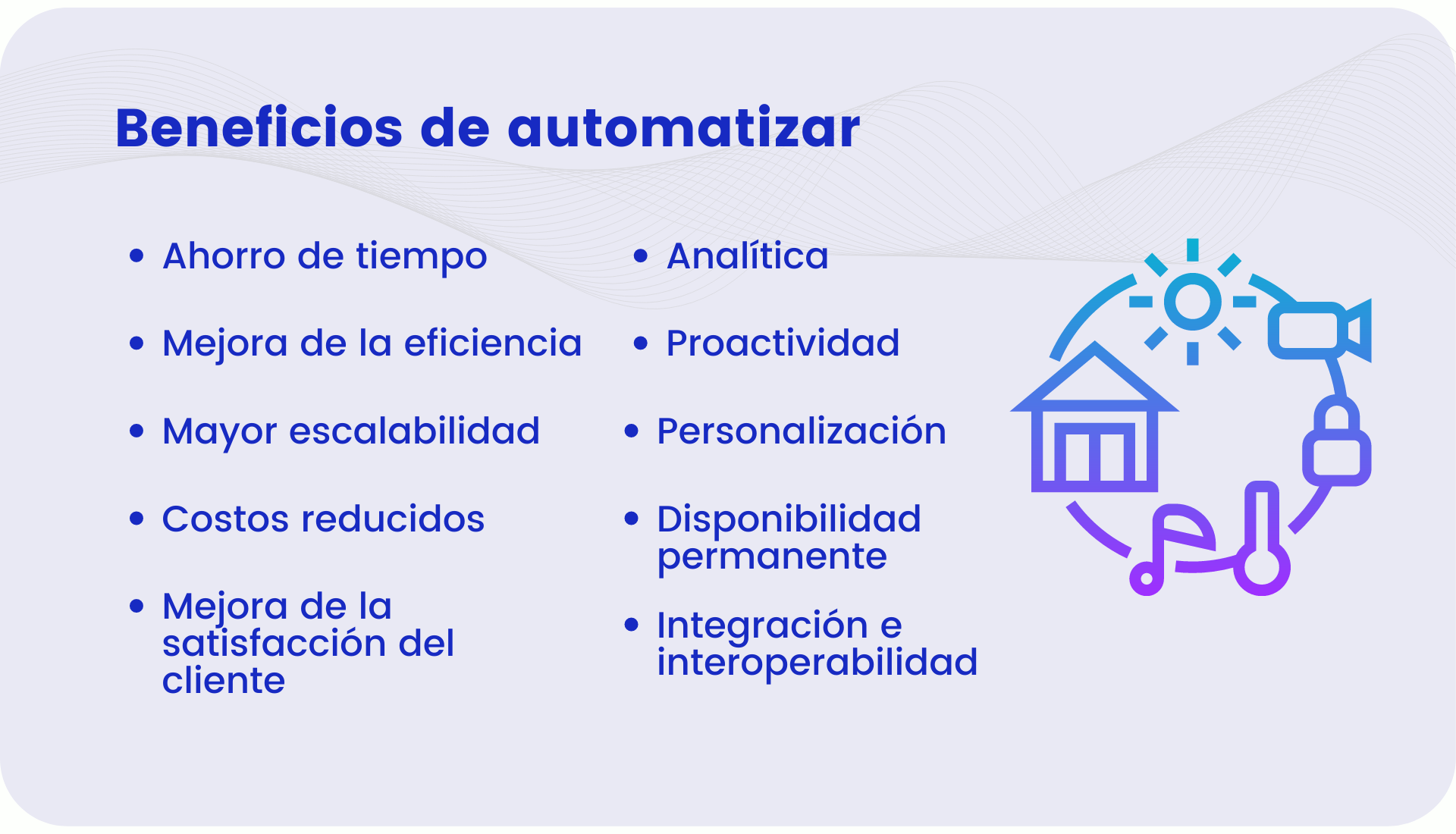 Beneficios de automatizar