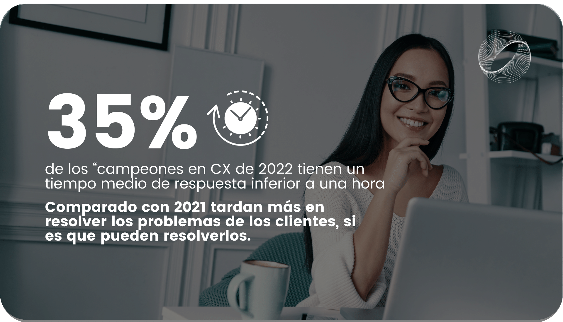 Comparado con 2021 tardan más en resolver los problemas de los clientes, si es que pueden resolverlos