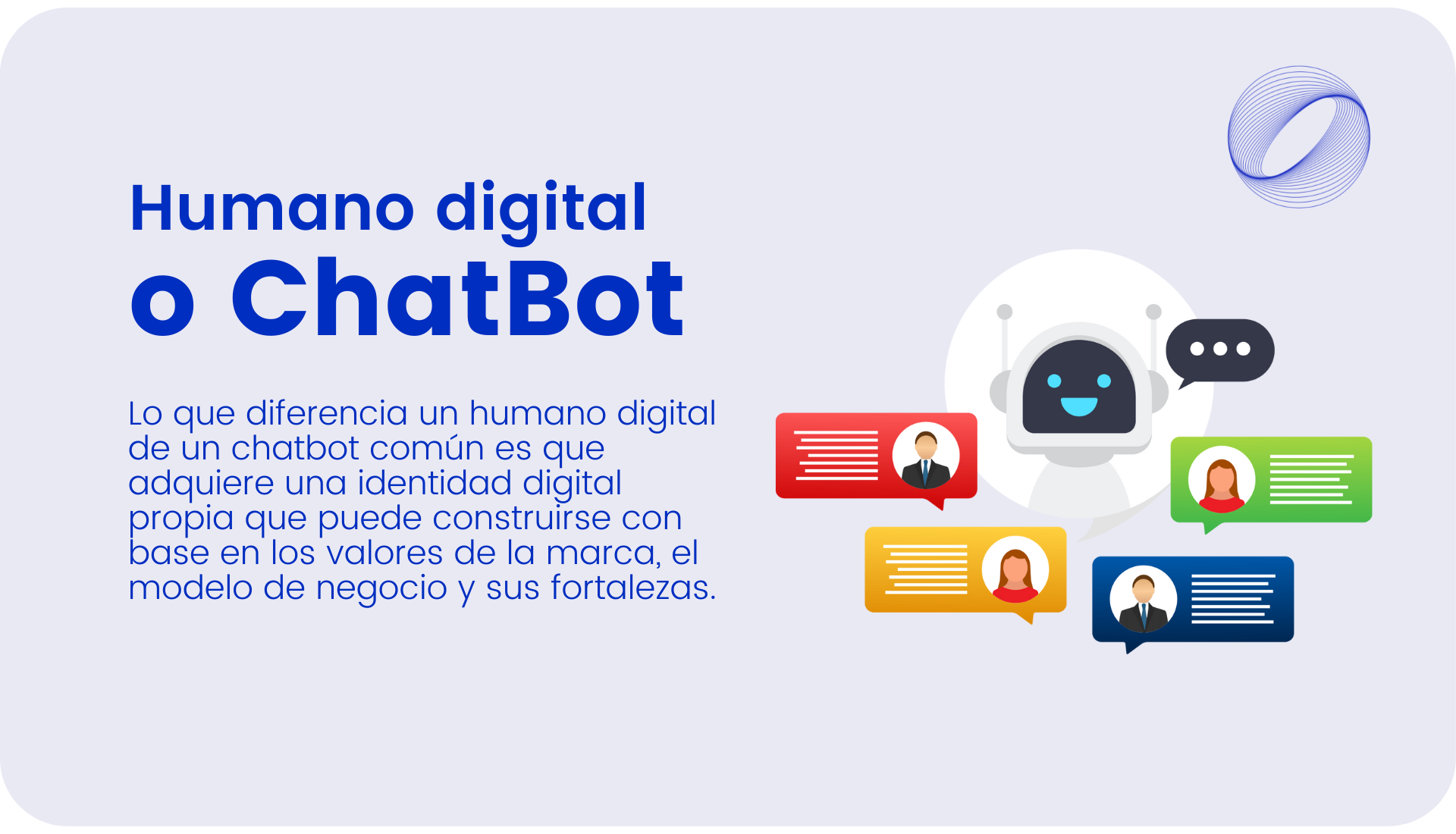 Humano digital o ChatBot